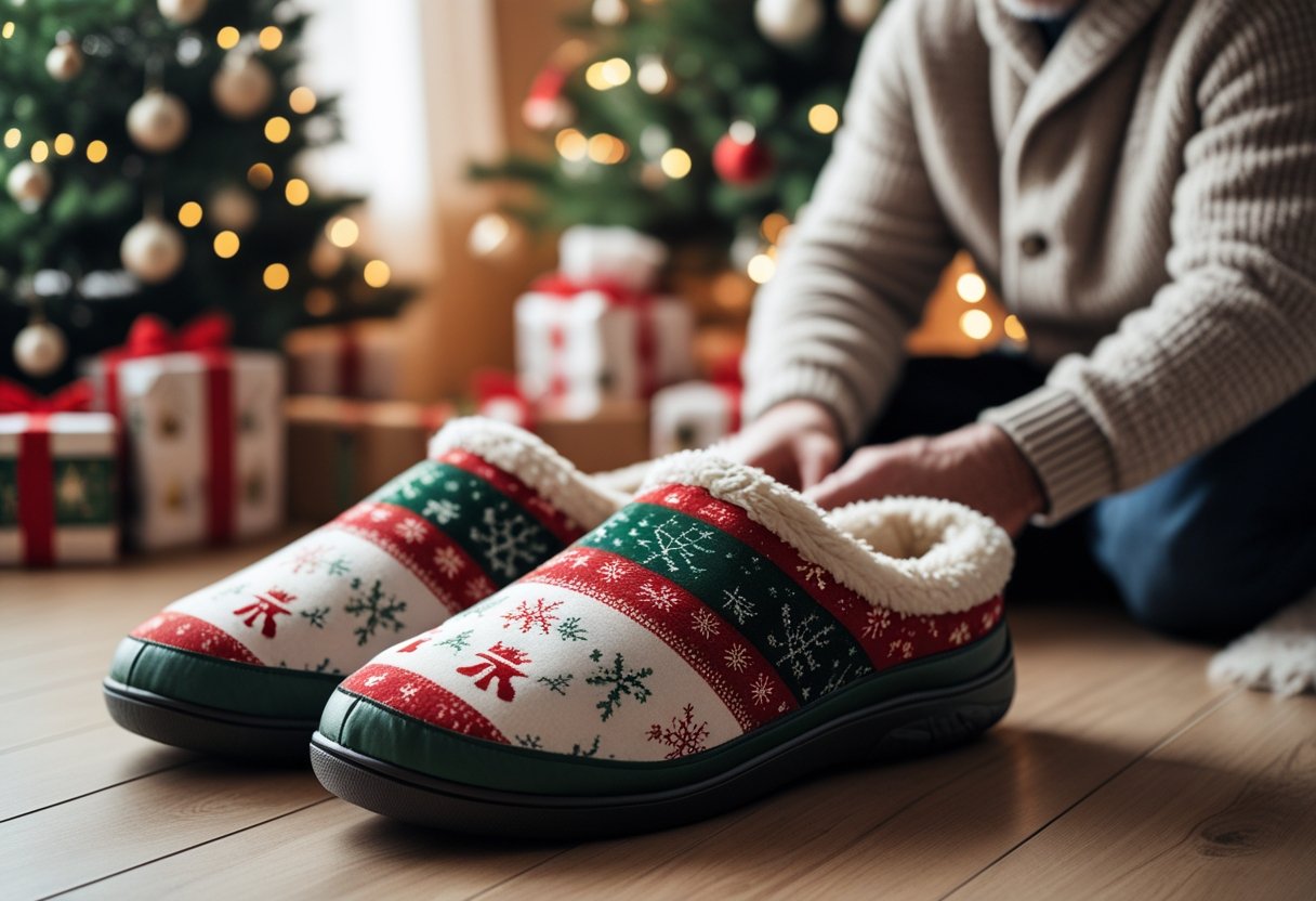 De bedste juleslippers til julekalenderen til far